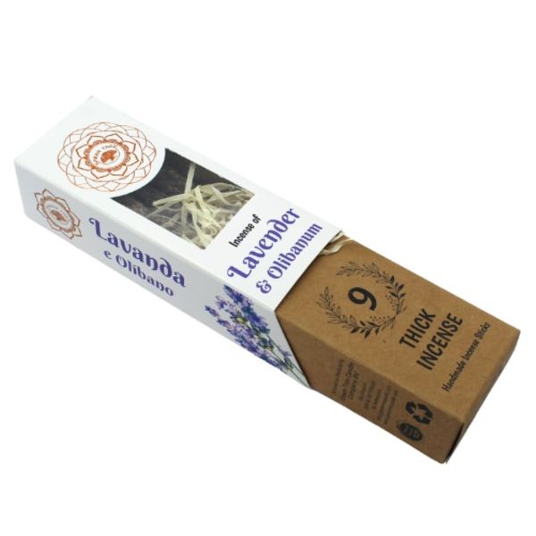 Produktbild: R&auml;ucherst&auml;bchen Green Tree Lavender & Olibanum Botanical Incense, 9 dicke St&auml;bchen