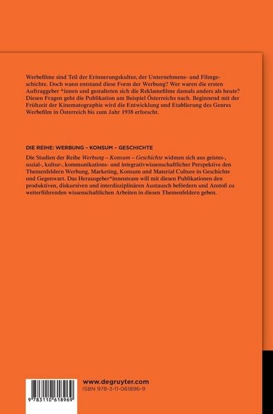 Produktbild: Der &ouml;sterreichische Werbefilm
