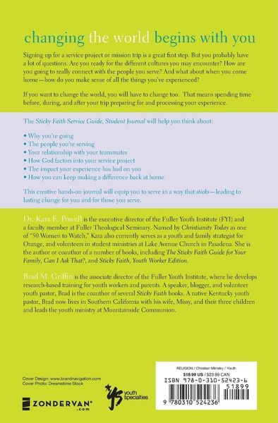 Produktbild: Sticky Faith Service Guide, Student Journal