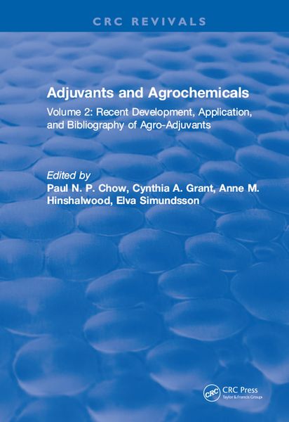 Produktbild: Adjuvants and Agrochemicals