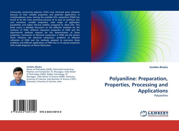 Produktbild: Polyaniline: Preparation, Properties, Processing and Applications