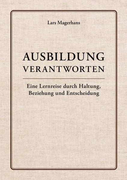 Produktbild: Ausbildung verantworten