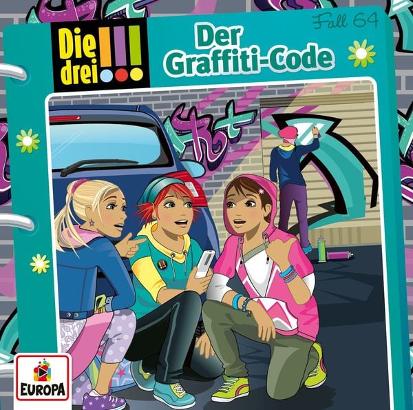 Die drei !!! 64: Der Graffiti-Code - Kirsten Vogel, CD, 9783803261656