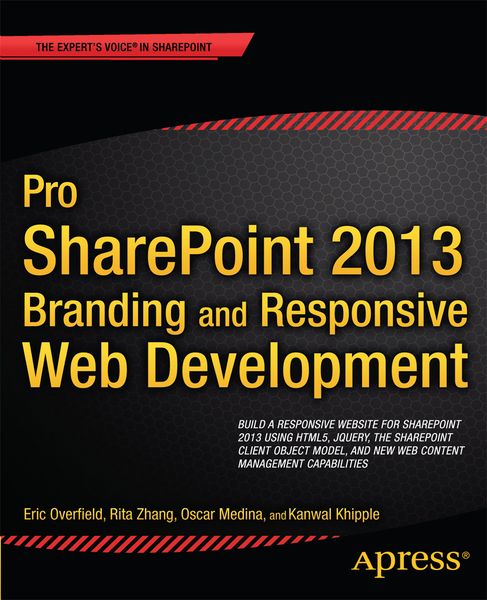 Produktbild: Pro SharePoint 2013 Branding and Responsive Web Development