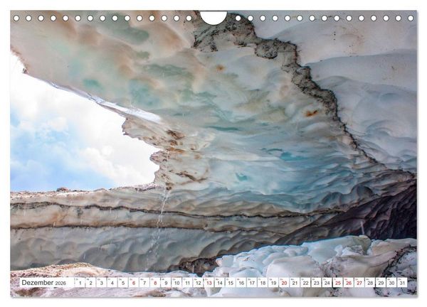 Produktbild: Die Gletscher schmelzen (Wandkalender 2026 DIN A4 quer), CALVENDO Monatskalender
