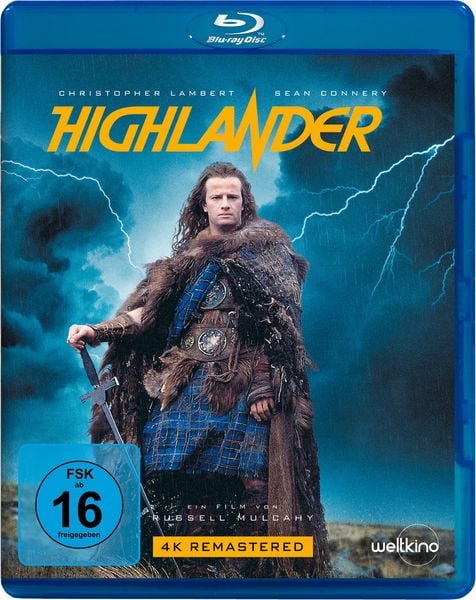 Highlander (4K Reamstered), Blu-ray