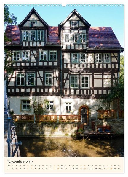 Produktbild: Erfurt von seiner sch&ouml;nsten Seite (Wandkalender 2027 DIN A2 hoch), CALVENDO Monatskalender