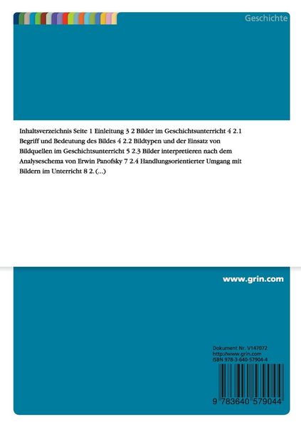 Produktbild: Bilder im Geschichtsunterricht
