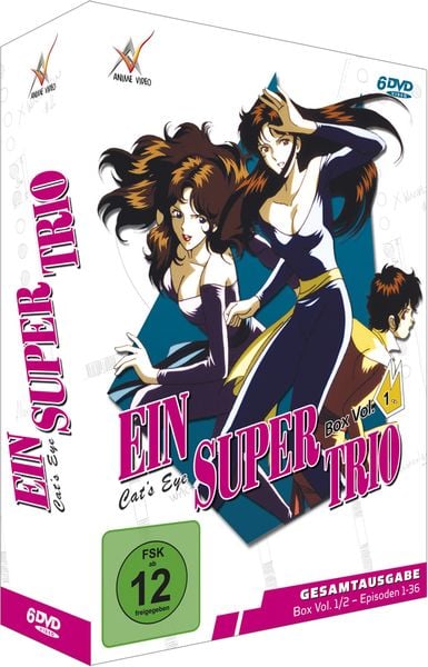 Ein Supertrio - Cat's Eye/Box 1 [6 DVDs]