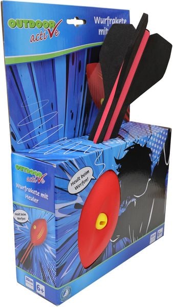 Produktbild: Outdoor active Wurfrakete mit Heuler, L&auml;nge 30 cm