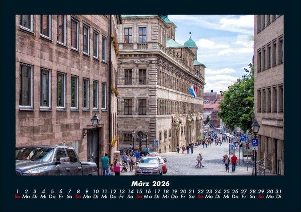 Produktbild: St&auml;dte aus Bayern 2026 Fotokalender DIN A4