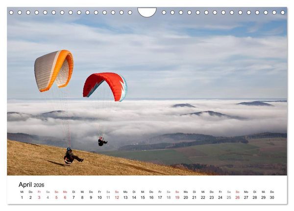 Produktbild: Die Rh&ouml;n (Wandkalender 2026 DIN A4 quer), CALVENDO Monatskalender