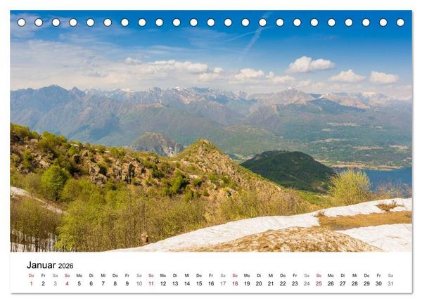 Produktbild: Lago Maggiore - Unterwegs am Westufer (Tischkalender 2026 DIN A5 quer), CALVENDO Monatskalender