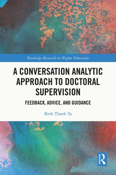 Produktbild: A Conversation Analytic Approach to Doctoral Supervision