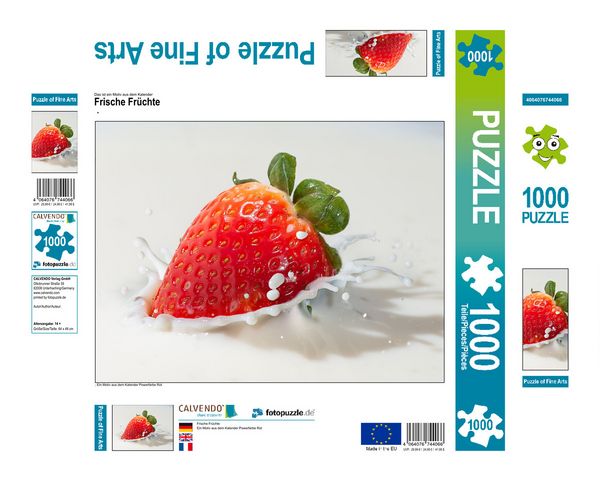 Produktbild: CALVENDO Puzzle Frische Fr&uuml;chte | 1000 Teile Lege-Gr&ouml;&szlig;e 64x48cm Foto-Puzzle f&uuml;r gl&uuml;ckliche Stunden