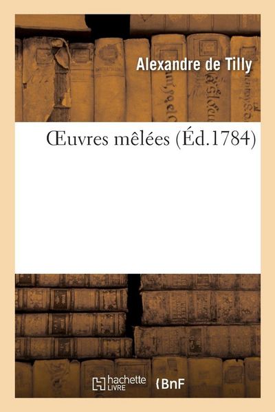 Produktbild: OEuvres m&ecirc;l&eacute;es