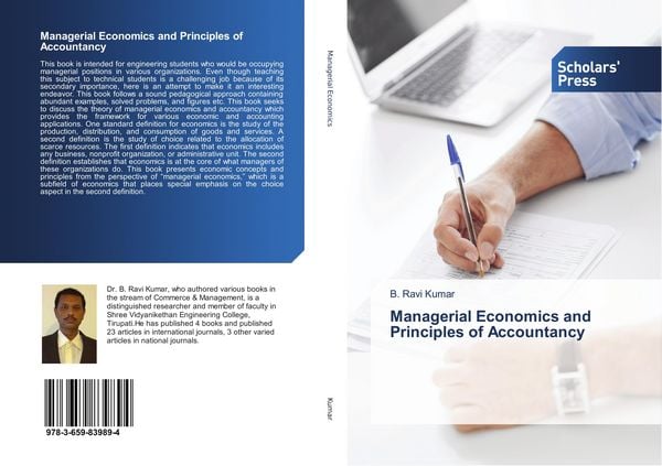 Produktbild: Managerial Economics and Principles of Accountancy