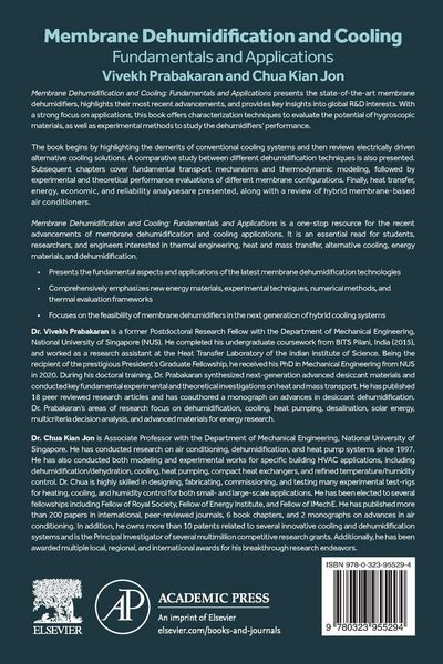 Produktbild: Membrane Dehumidification and Cooling