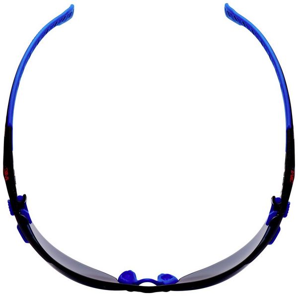 Produktbild: 3M Solus S1102SGAF Schutzbrille mit Antibeschlag-Schutz Blau, Schwarz EN 166 DIN 166