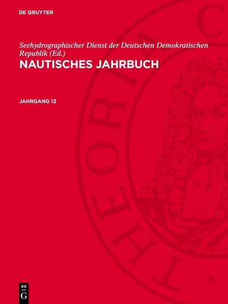 Produktbild: Nautisches Jahrbuch. Jahrgang 12