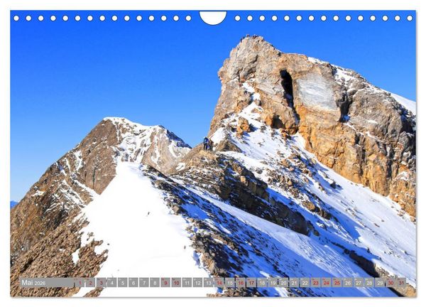 Produktbild: Schweizer Berggipfel (Wandkalender 2026 DIN A4 quer), CALVENDO Monatskalender