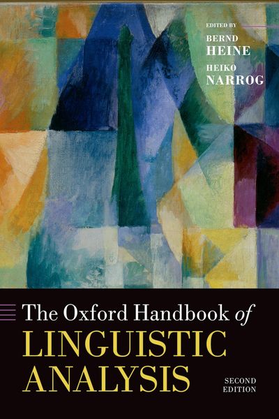 Produktbild: The Oxford Handbook of Linguistic Analysis