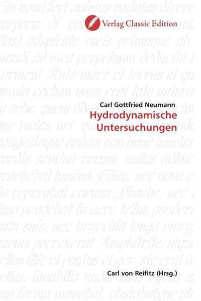 Produktbild: Neumann, C: Hydrodynamische Untersuchungen