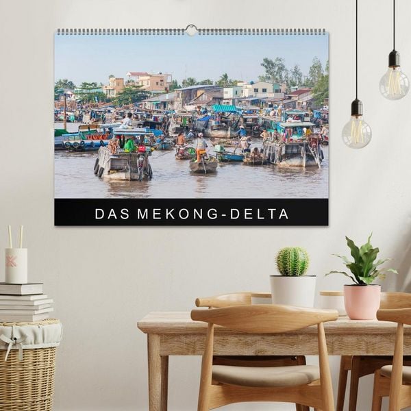 Produktbild: Das Mekong-Delta (Wandkalender 2026 DIN A2 quer), CALVENDO Monatskalender