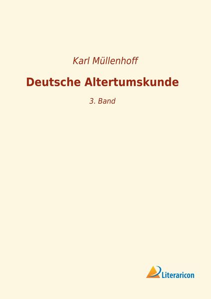 Produktbild: Deutsche Altertumskunde