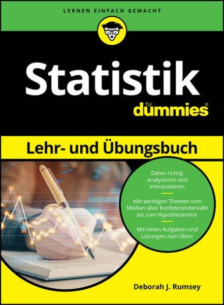 Statistik Lehr- und Übungsbuch für Dummies, Taschenbuch von Deborah J. Rumsey, Wiley-VCH, 9783527721740