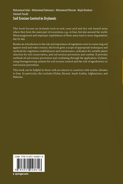 Produktbild: Soil Erosion Control in Drylands