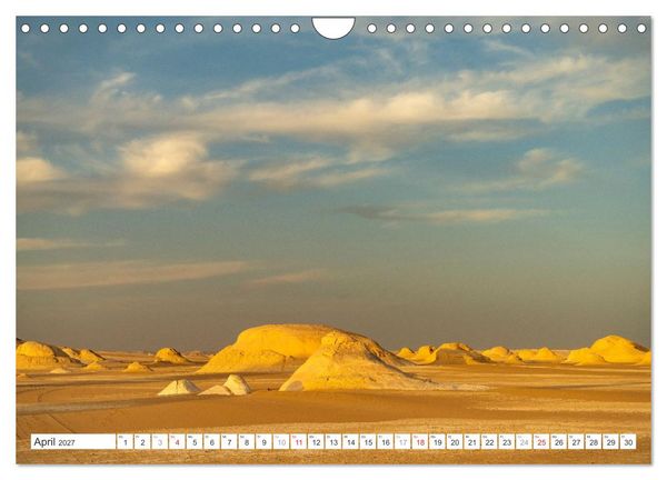Produktbild: &Auml;gypten - die Weisse W&uuml;ste (Wandkalender 2027 DIN A4 quer), CALVENDO Monatskalender
