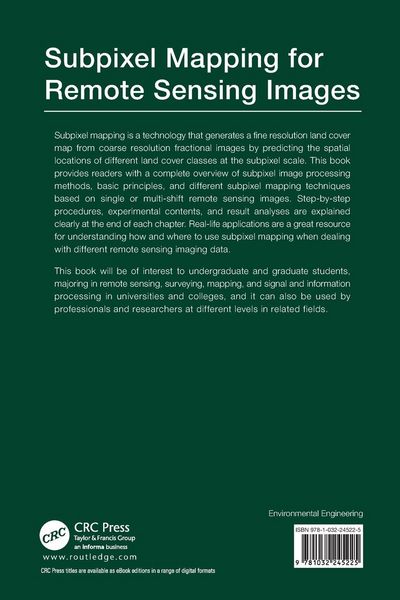 Produktbild: Subpixel Mapping for Remote Sensing Images
