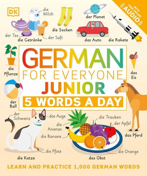 Produktbild: German for Everyone Junior: 5 Words a Day
