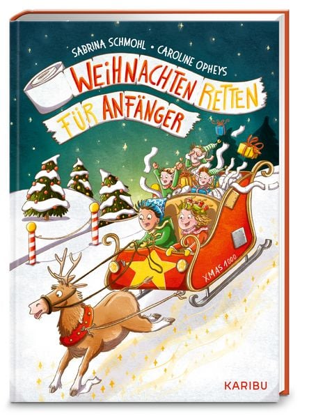 Produktbild: Weihnachten retten f&uuml;r Anf&auml;nger &ndash; Eine Adventsgeschichte in 24 Kapiteln