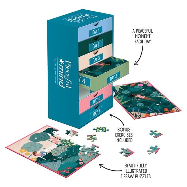 Produktbild: Pieceful mind - A piece of nature - Puzzle 54 Teile