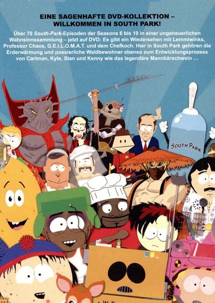 Produktbild: South Park - Season 6 - 10 [15 DVDs]