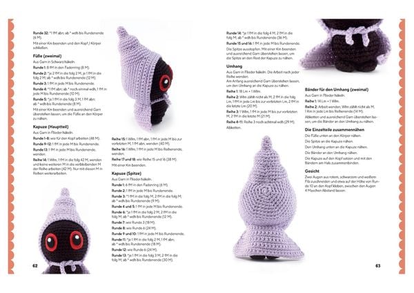 Produktbild: Mini Amigurumi Monster - 20 supers&uuml;&szlig;e Kreaturen zum H&auml;keln und Sammeln - passen in jede Hosentasche