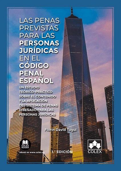 Produktbild: Las penas previstas para las personas jur&iacute;dicas en el C&oacute;digo Penal espa&ntilde;ol