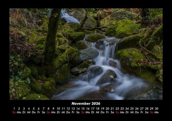Produktbild: Wasserf&auml;lle 2026 Fotokalender DIN A3