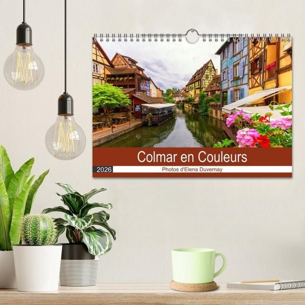 Produktbild: Colmar en Couleurs (Calendrier mural 2026 DIN A4 vertical), CALVENDO calendrier mensuel