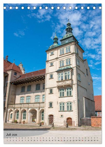 Produktbild: Historisches G&uuml;strow (Tischkalender 2026 DIN A5 hoch), CALVENDO Monatskalender