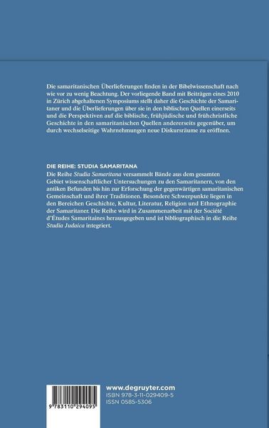 Produktbild: Die Samaritaner und die Bibel / The Samaritans and the Bible