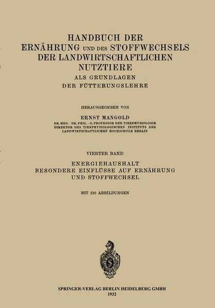 Produktbild: Energiehaushalt. Besondere Einfl&uuml;sse auf Ern&auml;hrung und Stoffwechsel