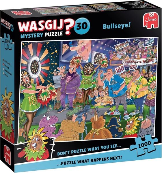 Produktbild: Wasgij Mystery 30 - Volltreffer - Puzzle 1000 Teile