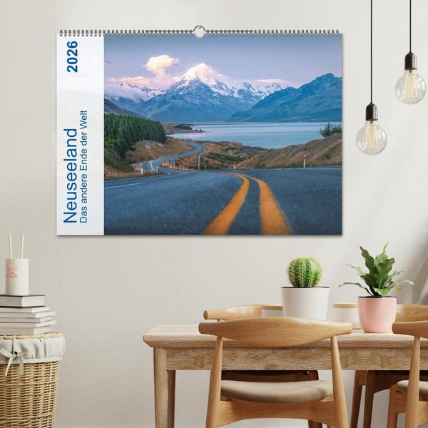 Produktbild: Neuseeland - Das andere Ende der Welt (Wandkalender 2026 DIN A2 quer), CALVENDO Monatskalender