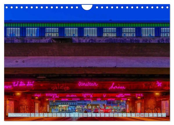 Produktbild: KunstLichtTore in Bochum - und Br&uuml;cken, die es werden sollten (Wandkalender 2026 DIN A4 quer), CALVENDO Monatskalender