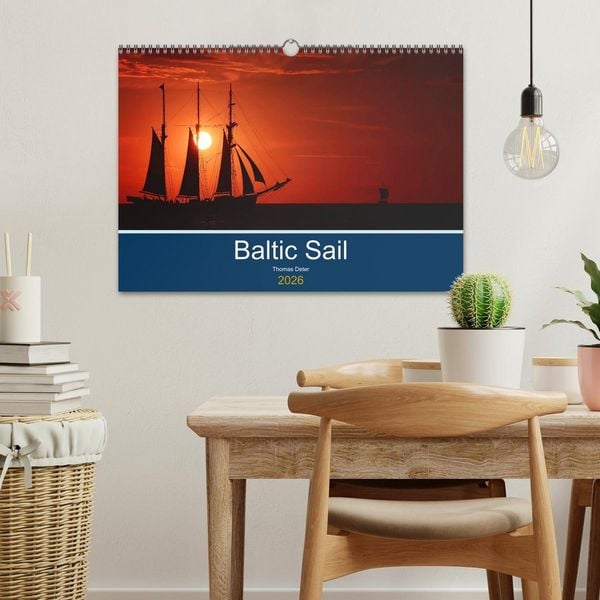 Produktbild: Baltic Sail (Wandkalender 2026 DIN A3 quer), CALVENDO Monatskalender