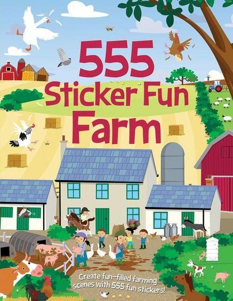 Produktbild: 555 Sticker Fun Farm: Activity Book