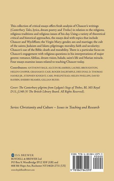 Produktbild: Chaucer and Religion